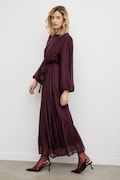 Answear.LAB rochie culoarea bordo, maxi, oversize