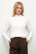 Светр з кашеміром Answear.LAB колір бежевий півгольф