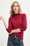 Answear.LAB sweter z kaszmirem damski kolor czerwony