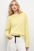 Answear.LAB sweter wełniany damski kolor żółty lekki