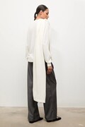 Answear.LAB sweter wełniany damski kolor beżowy lekki