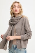 Answear.LAB cardigan din lana culoarea maro, light