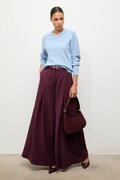 Answear.LAB sweter wełniany damski kolor niebieski lekki