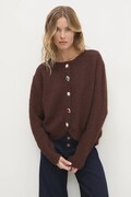 Answear.LAB sweter z wełną damskie kolor brązowy lekki