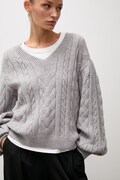 Answear.LAB sweter damski z wełną szary