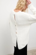 Answear.LAB pulover de lana culoarea alb