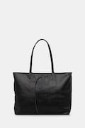 Answear Lab poseta de piele culoarea bordo