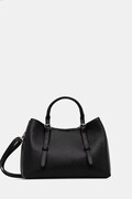 Answear.LAB torebka skórzana kolor czarny