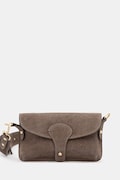 Answear.LAB crossbody kabelka dámska semišová hnedá