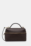 Answear.LAB torebka skórzana kolor brązowy