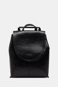 Answear.LAB plecak skórzany damski kolor czarny mały gładki