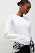 Answear.LAB longsleeve damski bawełniany biały