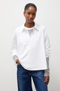 Answear.LAB longsleeve damski bawełniany biały