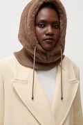 Answear.LAB kaptur damski brązowy