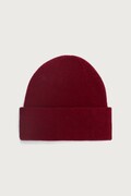 Answear.LAB czapka beanie damska wełniana bordowa