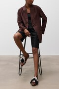 Answear.LAB sneakersy damskie skórzane brązowe