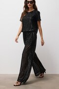 Answear.LAB spodnie damskie czarne high waist