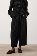 Answear.LAB spodnie damskie z wiskozą czarne high waist