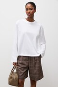 Answear.LAB longsleeve damski bawełniany biały