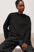 Answear.LAB longsleeve damski bawełniany czarny