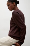 Answear.LAB sweter damski z wełny merino brązowy