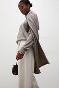 Answear.LAB sweter damski wełniany brązowy
