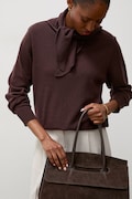Answear.LAB sweter damski wełniany brązowy