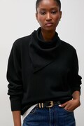 Answear.LAB sweter damski wełniany czarny