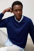 Answear.LAB sweter damski z wełny merino granatowy