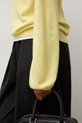 Answear.LAB sweter damski wełniany żółty