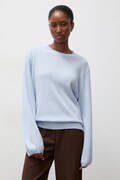 Answear.LAB sweter damski wełniany niebieski