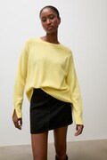 Answear.LAB sweter damski wełniany żółty