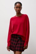 Answear.LAB sweter damski wełniany czerwony