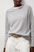 Answear.LAB sweter damski wełniany szary