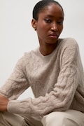 Answear.LAB sweter damski kaszmirowy beżowy
