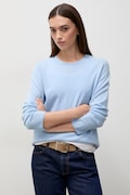 Answear.LAB sweter damski wełniany niebieski