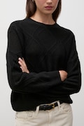 Answear.LAB sweter damski wełniany czarny