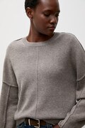 Answear.LAB sweter damski z kaszmirem brązowy