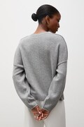Answear.LAB sweter damski z kaszmirem szary