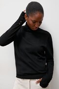 Answear.LAB sweter damski z dodatkiem wełny czarny