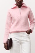 Answear.LAB sweter damski wełniany różowy