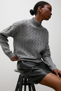 Answear.LAB sweter damski z wełną szary