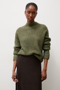 Answear.LAB sweter damski z wełną zielony