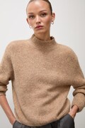 Answear.LAB sweter damski z wełną brązowy