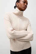Answear.LAB sweter rozpinany damski z wiskozą beżowy