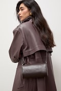 Answear.LAB geantă crossbody pentru femei din piele maro