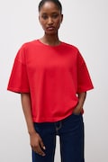 Answear.LAB T-shirt damski bawełniany czerwony