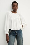 Answear.LAB bluzka damska kolor biały gładka