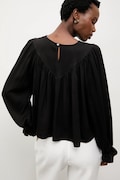 Answear.LAB bluzka damska kolor czarny gładka