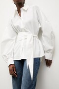 Answear.LAB koszula damska bawełniana biała gładka